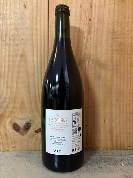 MONTGILET Gamay des Cousins 2024 VdF (Anjou) 75cl Rouge