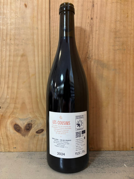 MONTGILET Grolleau des Cousins 2024 VdF (Anjou) 75cl Rouge