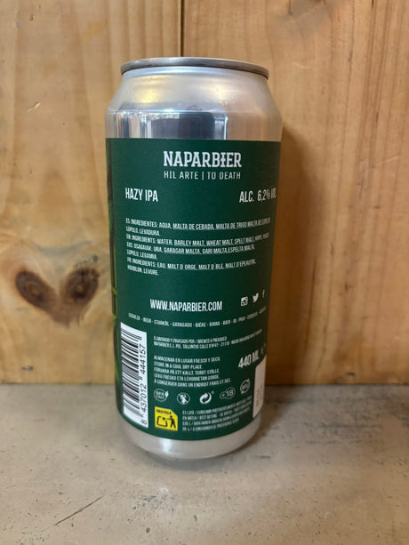NAPARBIER Green 6,2° Hazy IPA Can 44cl Pampelune Espagne