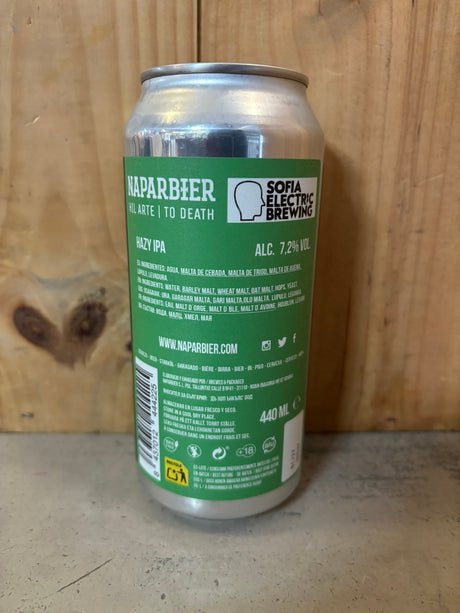 NAPARBIER Hell Hop 7,2° Hazy IPA Can 44cl Pampelune Espagne