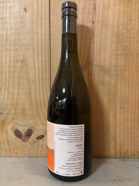 OIHANA Shiki 2026 13,5° 75cl Saké France