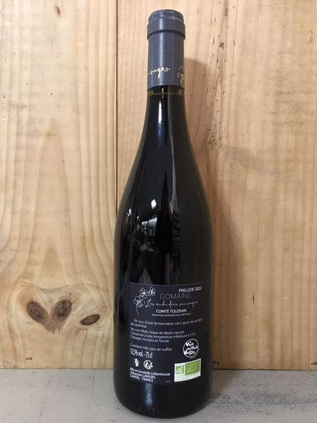 ORCHIDEES SAUVAGES Prélude 2022 Comté Tolosan Cantal 75cl Rouge