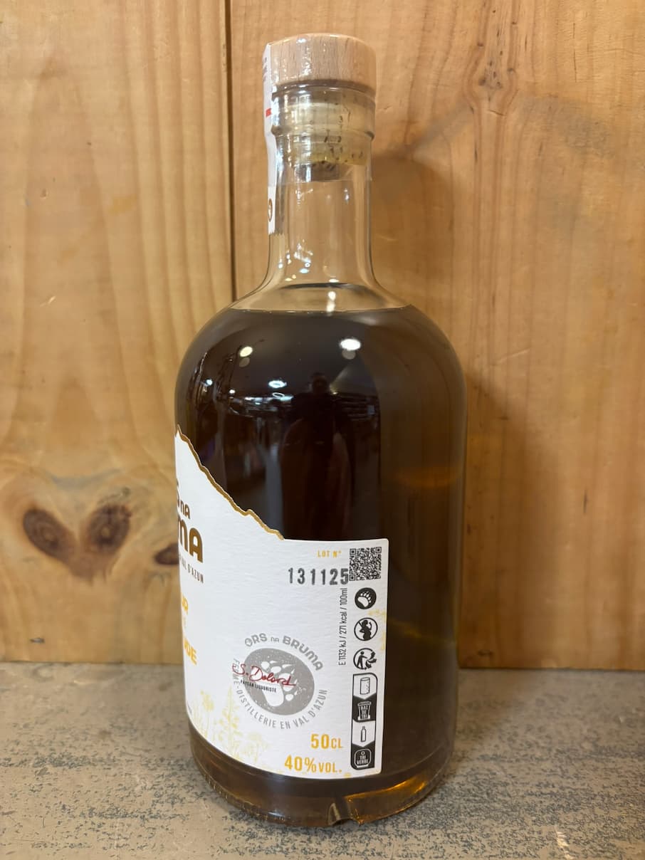 ORS NA BRUMA Liqueur d'Altitude Hysope Bio du Val d'Azun 40° 50cl