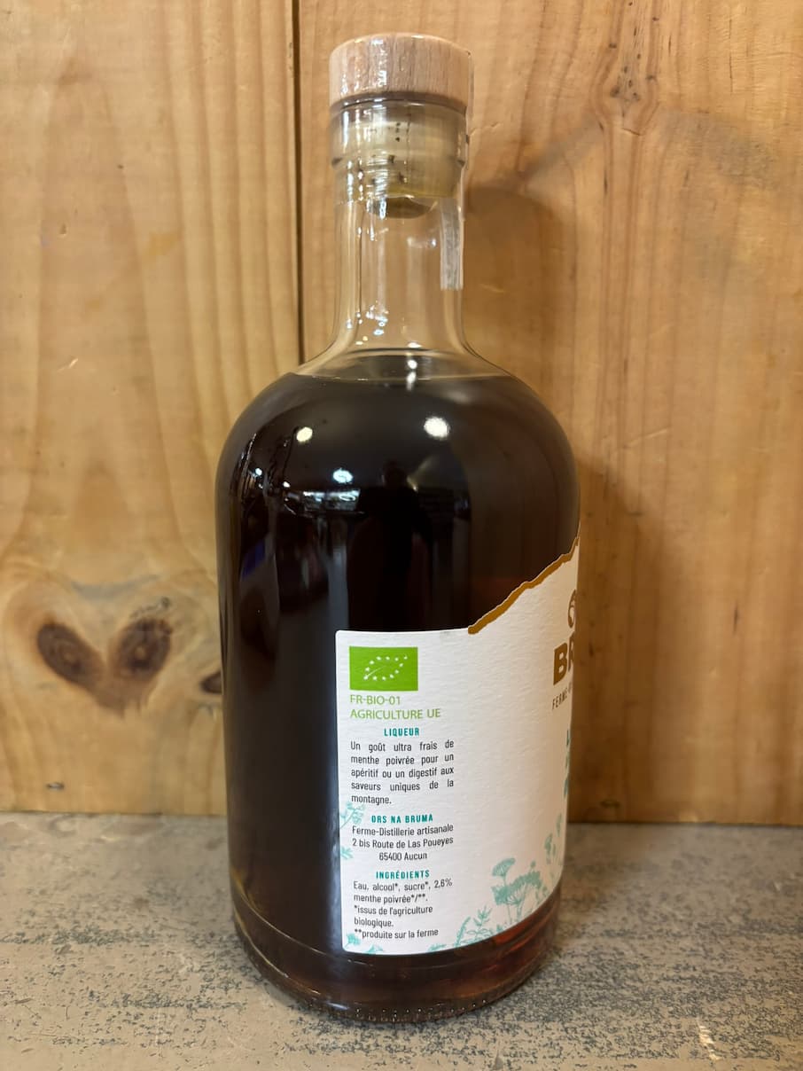 ORS NA BRUMA Liqueur de Menthe Bio du Val d'Azun 30° 50cl