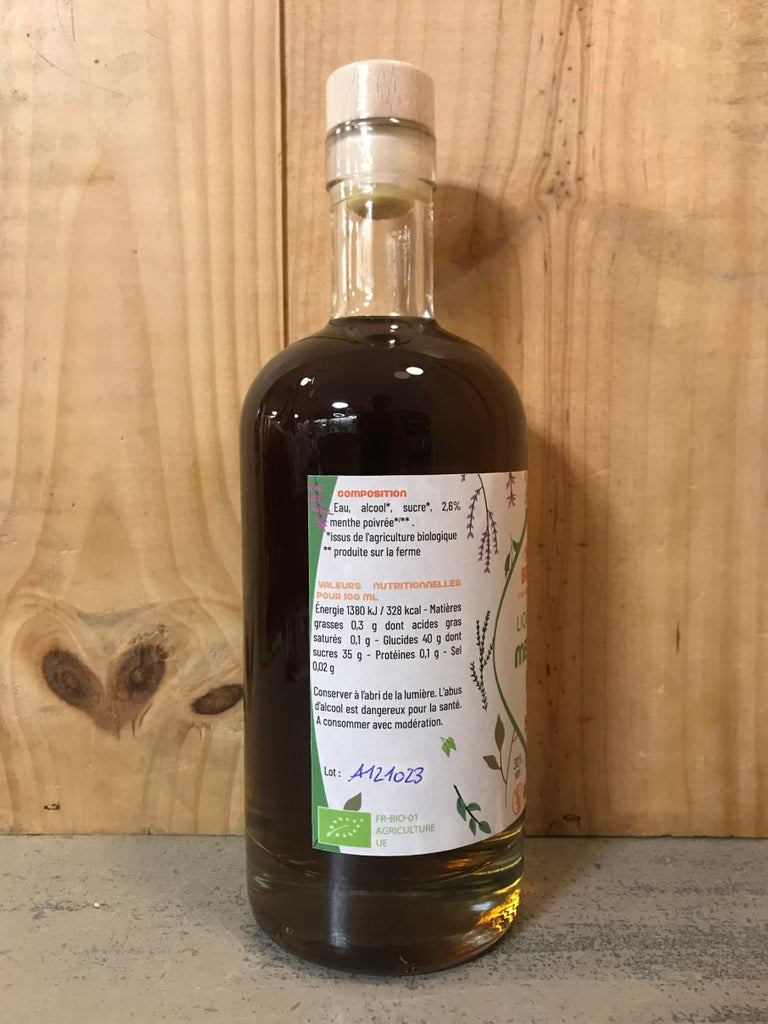 ORS NA BRUMA Liqueur de Menthe Bio du Val d'Azun 30° 50cl