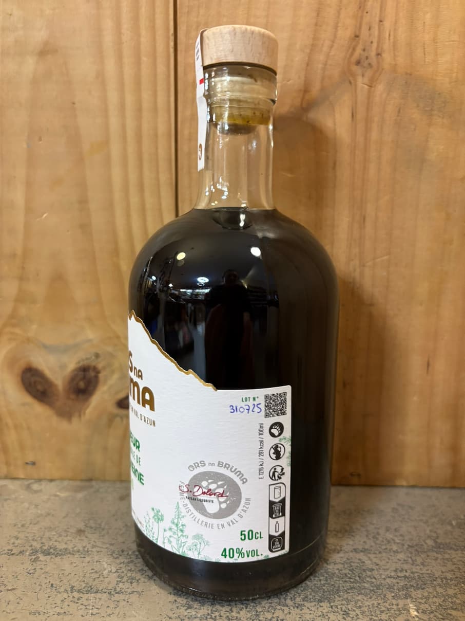 ORS NA BRUMA Liqueur de Verveine Bio du Val d'Azun 40° 50cl