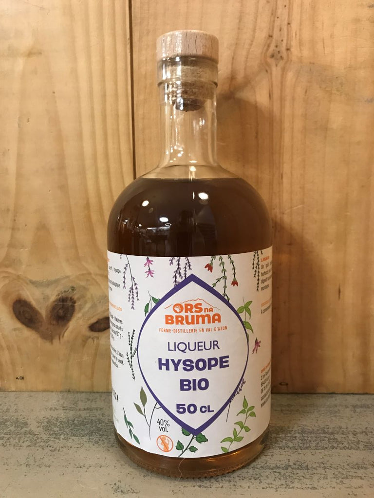 ORS NA BRUMA Liqueur d'Hysope Bio du Val d'Azun 40° 50cl
