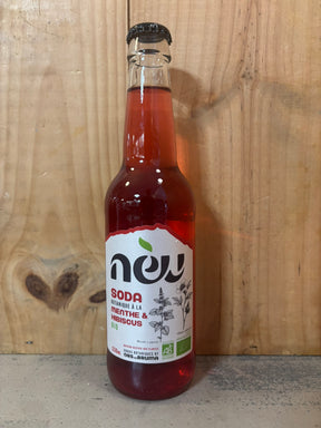 ORS NA BRUMA Soda botanique Menthe/Hibiscus Bio du Val d'Azun 0° 33cl