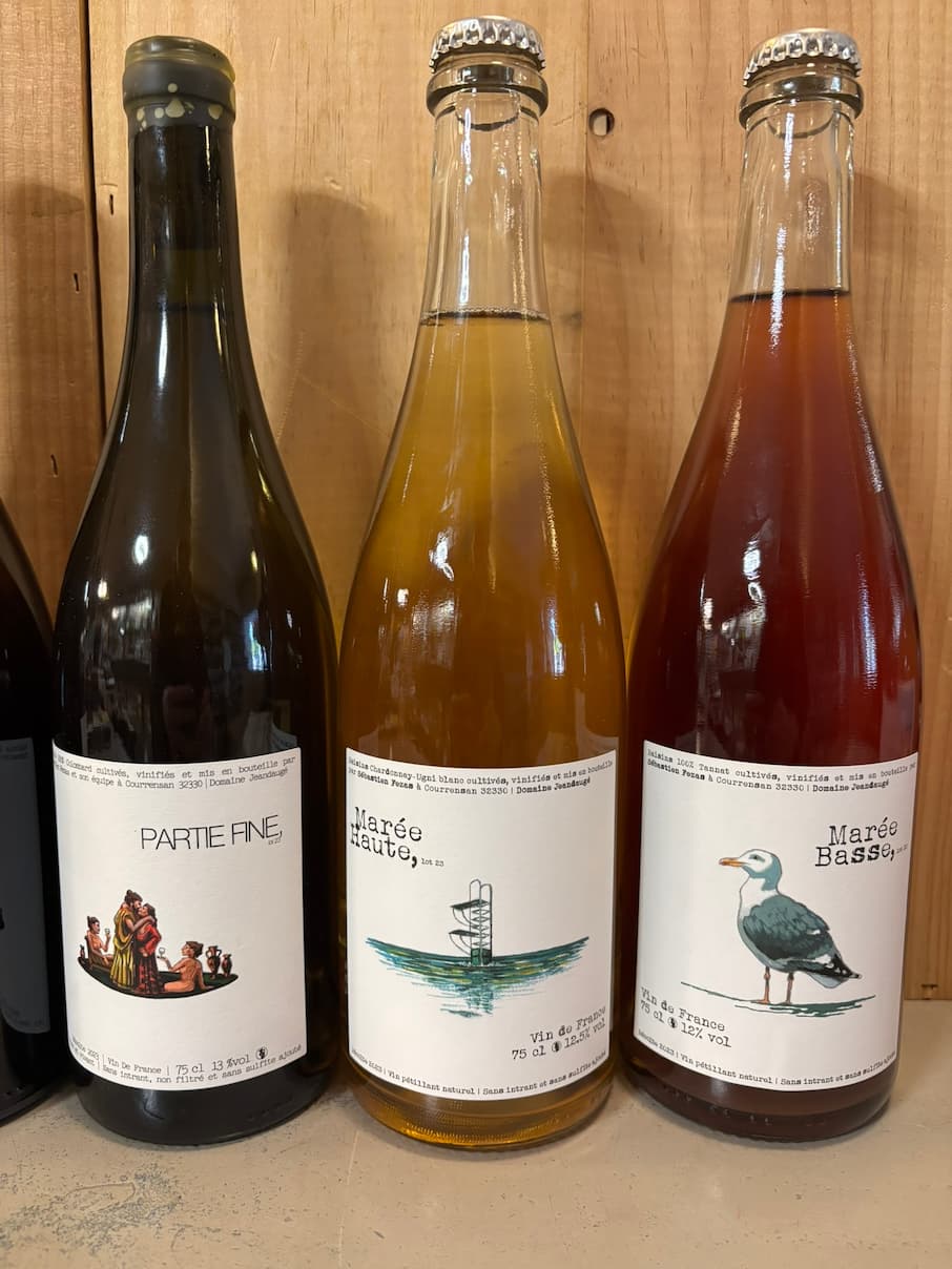 PÉPITES Sébastien Fezas Domaine Jean Daugé Nature 2020/23 Sud Ouest 6 bouteilles