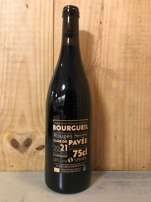 PIERRE BOREL Clos de Pavée 2021 Bourgueil 75cl Rouge