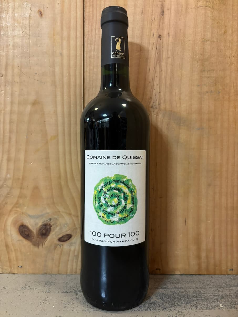 QUISSAT 100 pour 100 2024 IGP Agenais 75cl Rouge