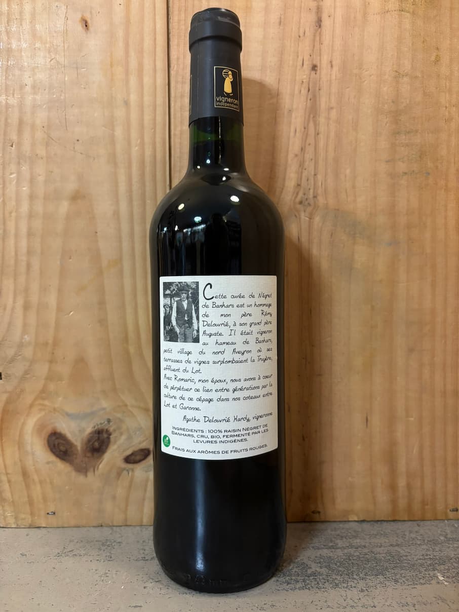 QUISSAT À Mon Grand Père 2023 Vin de France 75cl Rouge