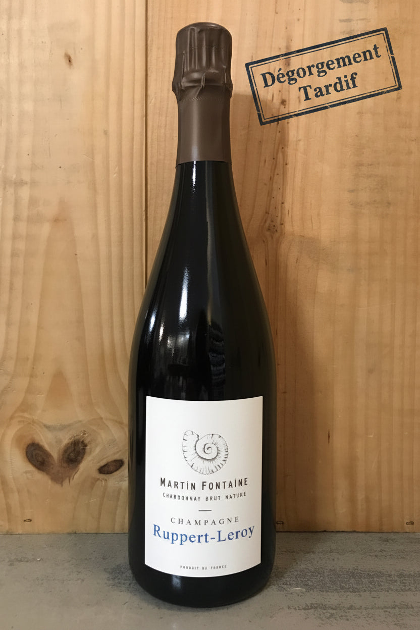 RUPPERT LEROY Martin Fontaine 2020** Brut Nature Champagne 75cl Blanc -