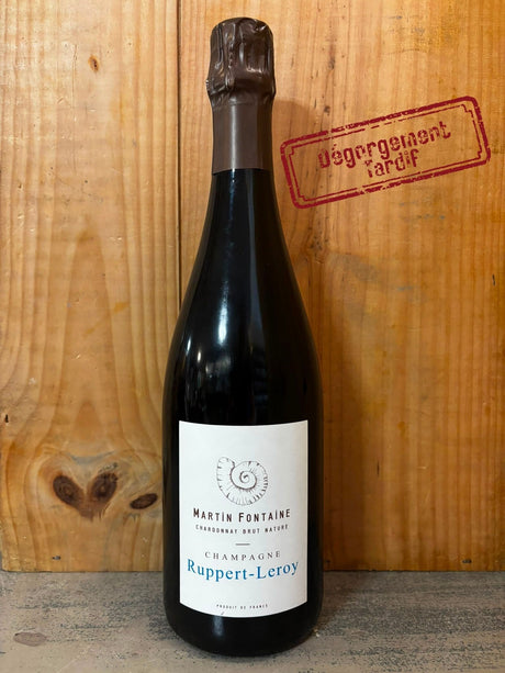 RUPPERT LEROY Martin Fontaine 2022 Brut Nature DT Champagne 75cl Blanc