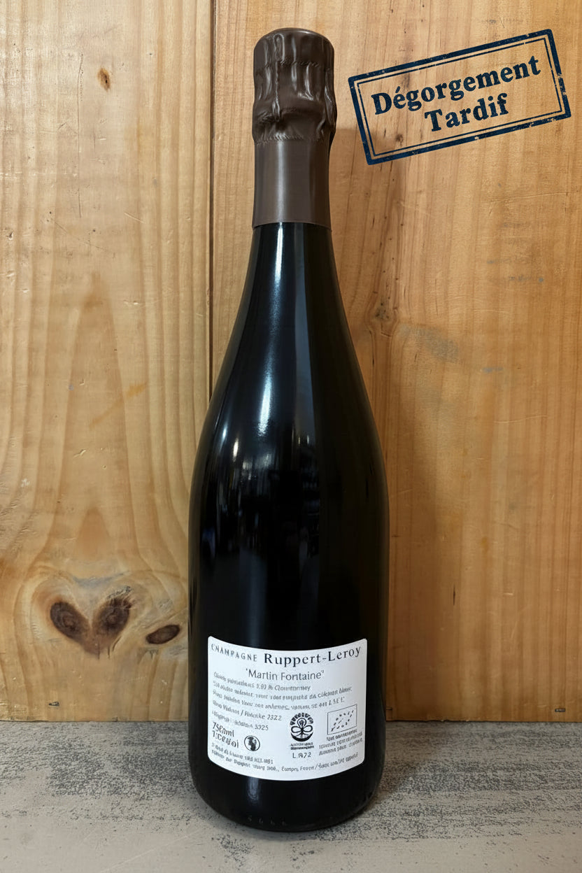 RUPPERT LEROY Martin Fontaine 2022 Brut Nature DT Champagne 75cl Blanc -