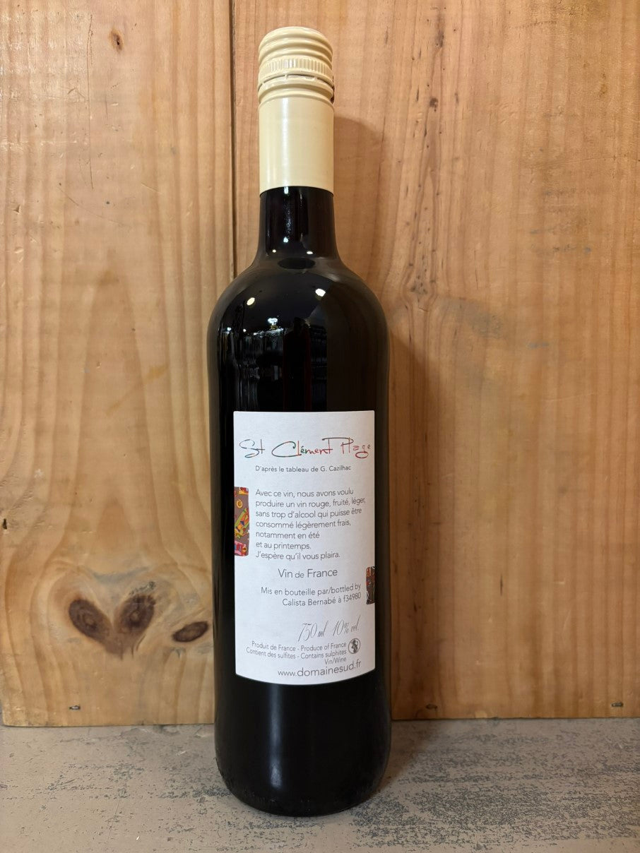 SAINT CLEMENT La Plage Vin de France (Pic Saint Loup) 75cl Rouge