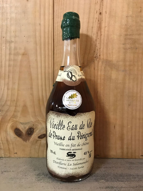 SALAMANDRE Eau de Vie de Prunes du Périgord 2ans Fût 42° 70cl