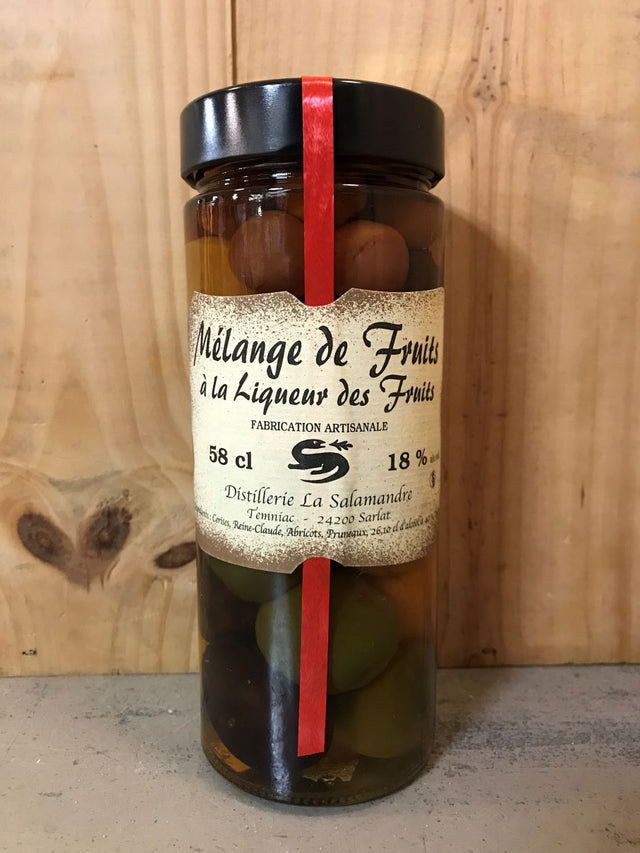 SALAMANDRE Fruits Mélangés à la Liqueur de Fruits 18° 58cl