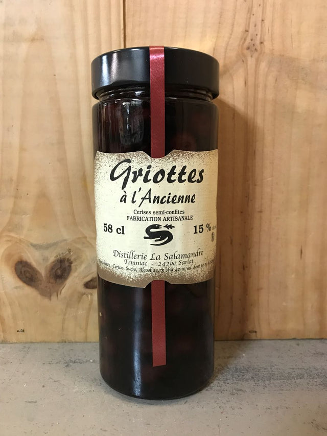 SALAMANDRE Griottes à la Liqueur de Fruits 15° 58cl