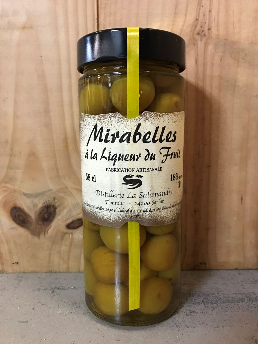 SALAMANDRE Mirabelles à la Liqueur de Fruits 18° 58cl