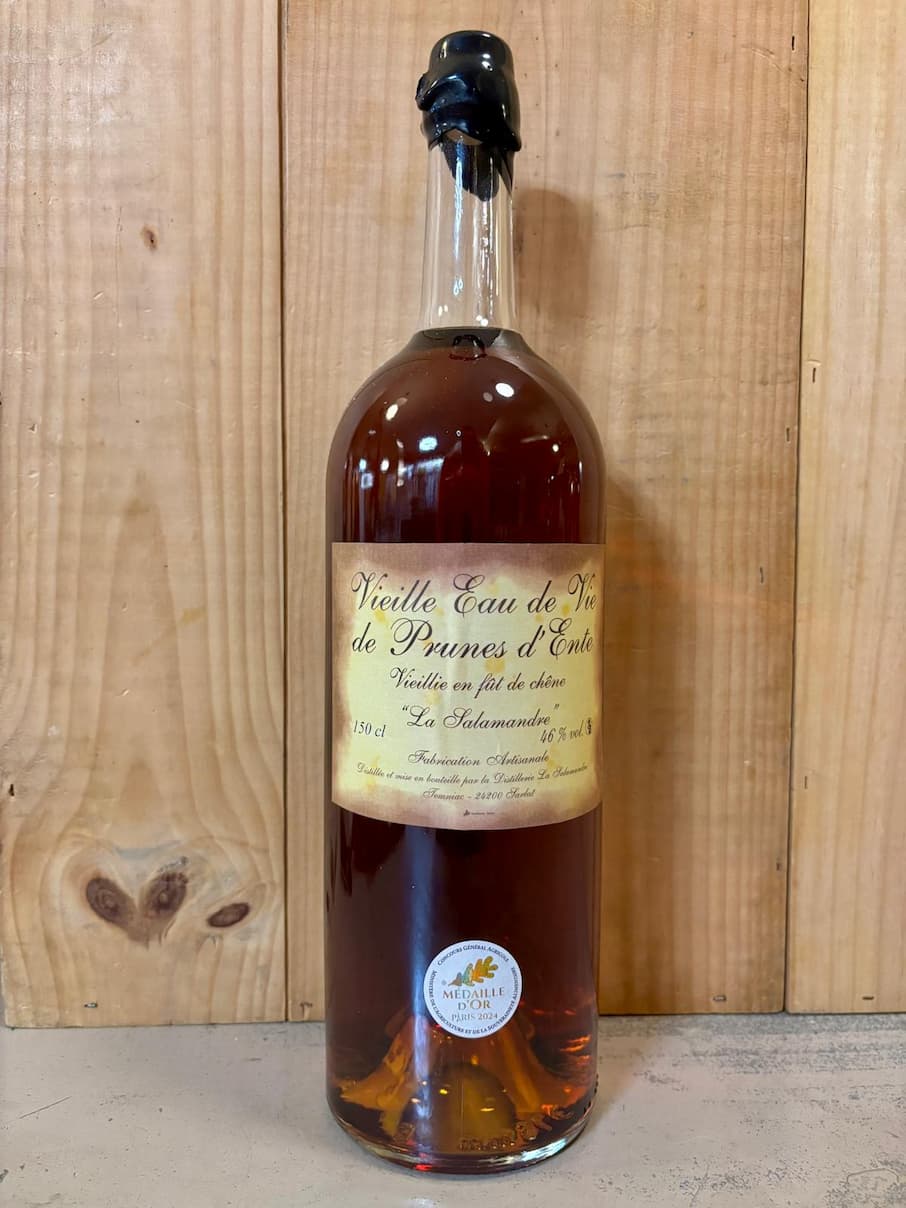 SALAMANDRE Vieille Eau de Vie de Prunes d'Ente 46° 150cl