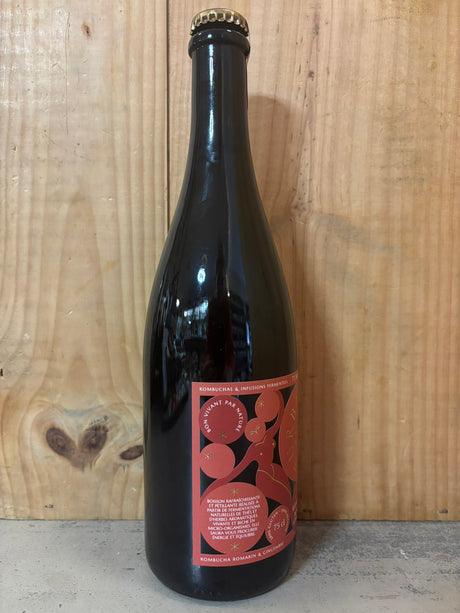 TURBULENTE Romarin & Gingembre 75cl Bio Kombucha
