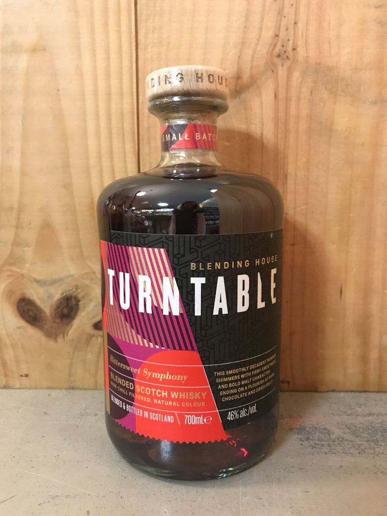 TURNTABLE SPIRITS Bittersweet Simphony 46° Blended Malt Whisky Ecosse