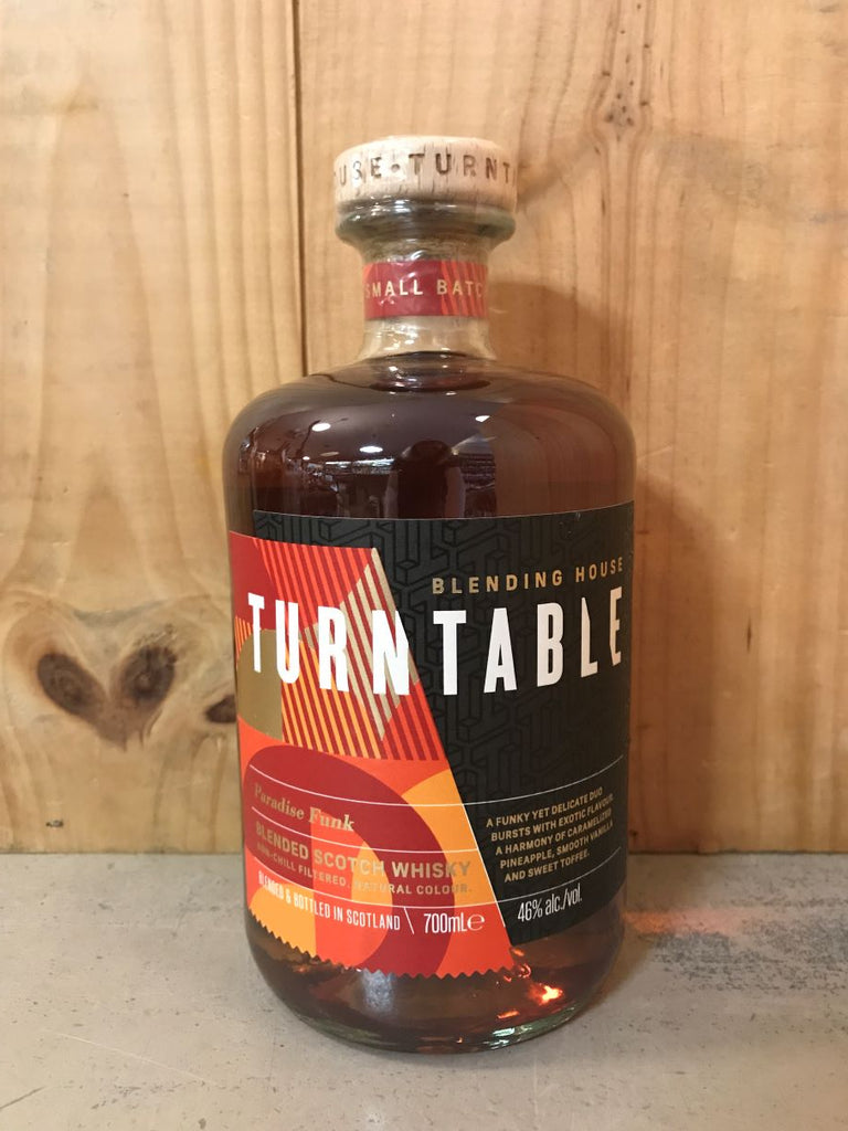 TURNTABLE SPIRITS Paradise Funk 46° Blended Malt Whisky Ecosse