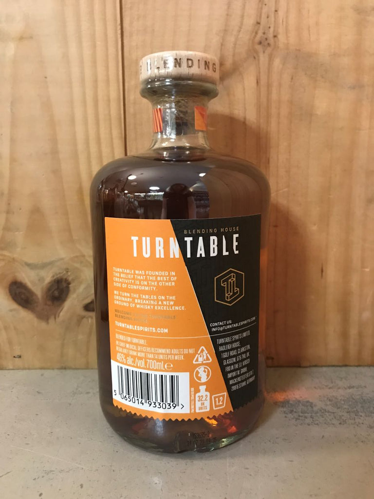 TURNTABLE SPIRITS Paradise Funk 46° Blended Malt Whisky Ecosse