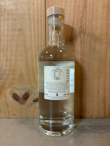 URA SPIRITS Biarritz HAIZE Aquavit 40° 50cl France Pays Basque