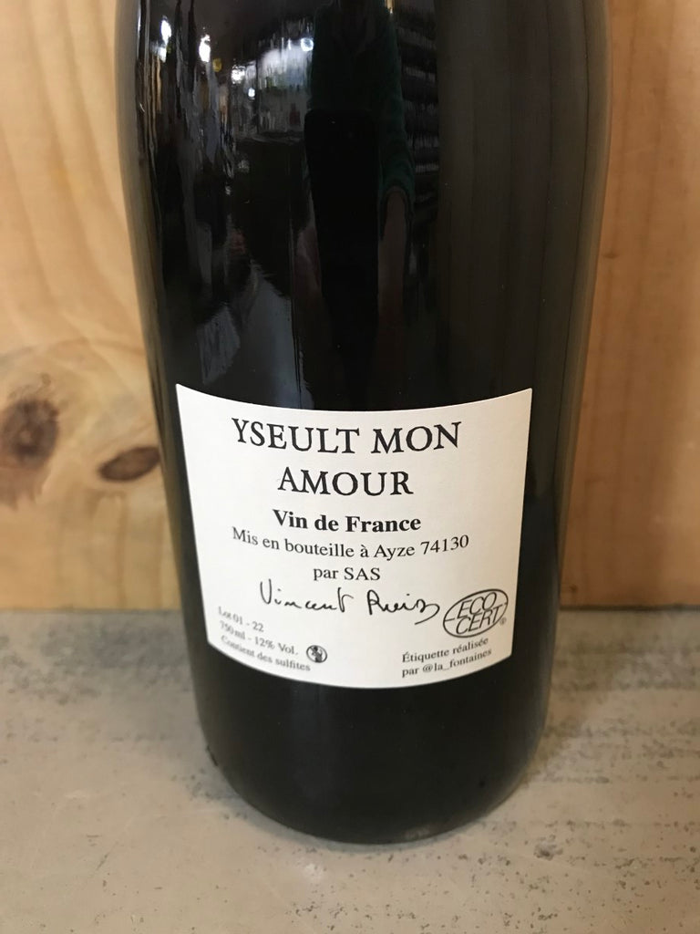 VINCENT RUIZ Yseult Mon Amour Syrah 2022 Vin de France Ardèche 75cl Rouge