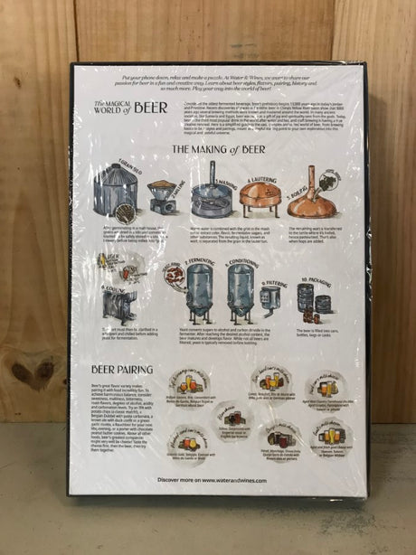 WATER & WINES Beer Puzzle - 100 Styles et Catégories 1000 pièces