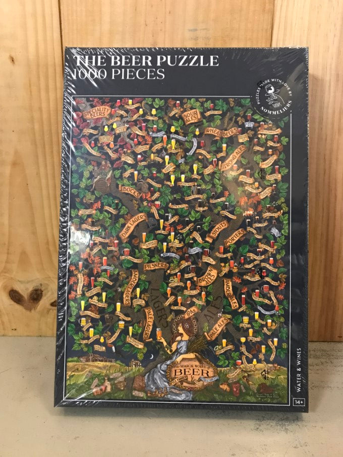 WATER & WINES Beer Puzzle - 100 Styles et Catégories 1000 pièces