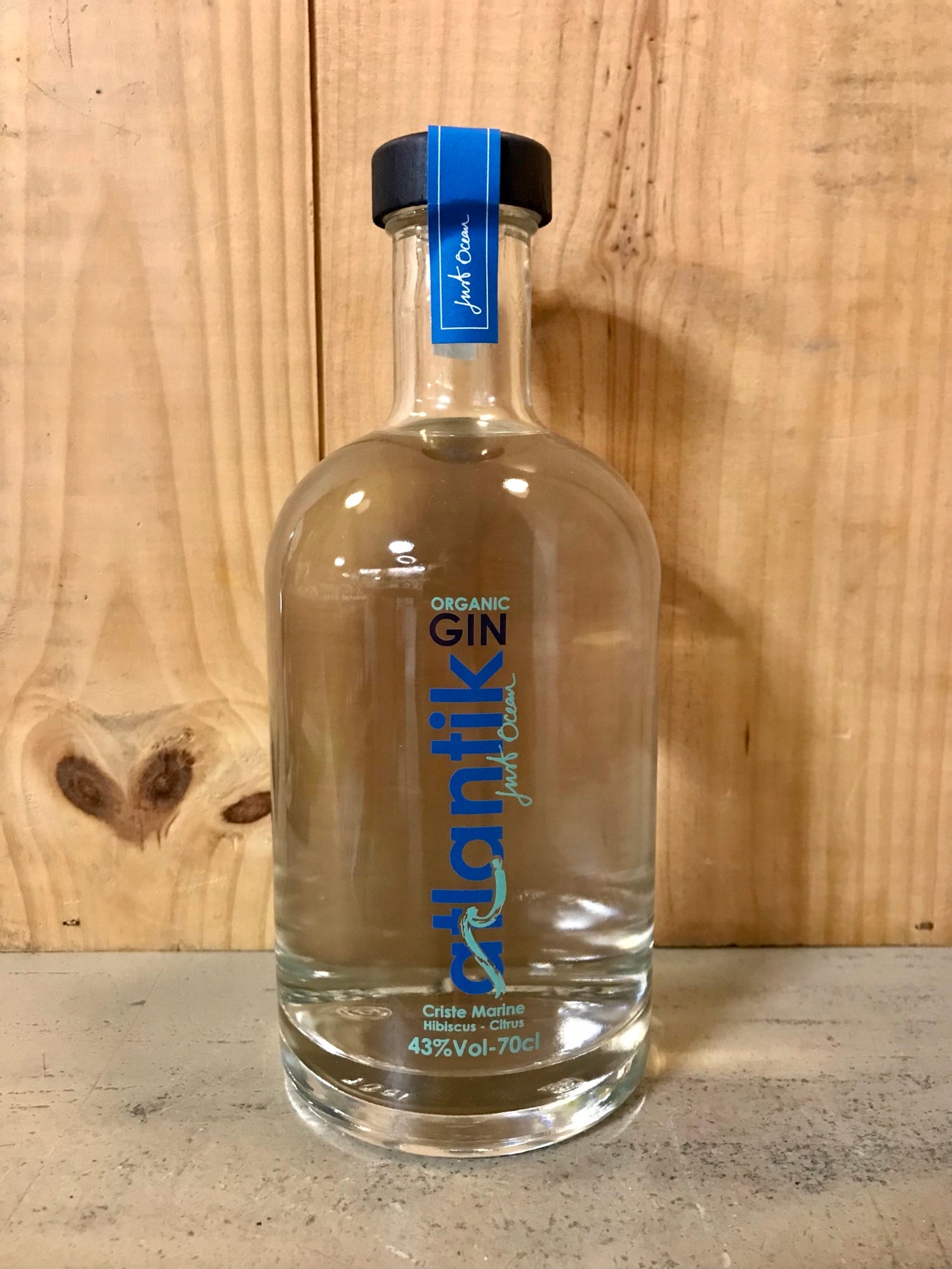 ATLANTIK Just Ocean Gin 43° 70cl Hossegor France