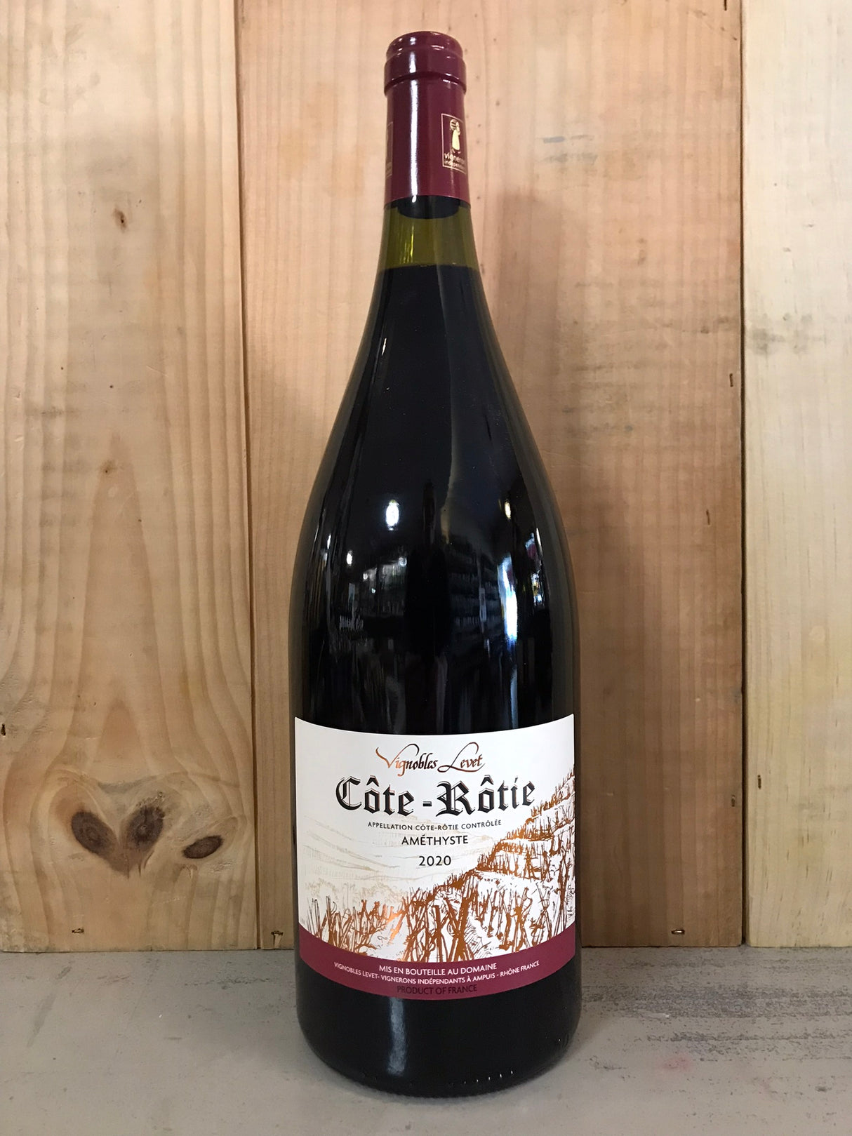 AGNES LEVET Côte Rôtie Améthyste 2020 150cl Magnum Rouge