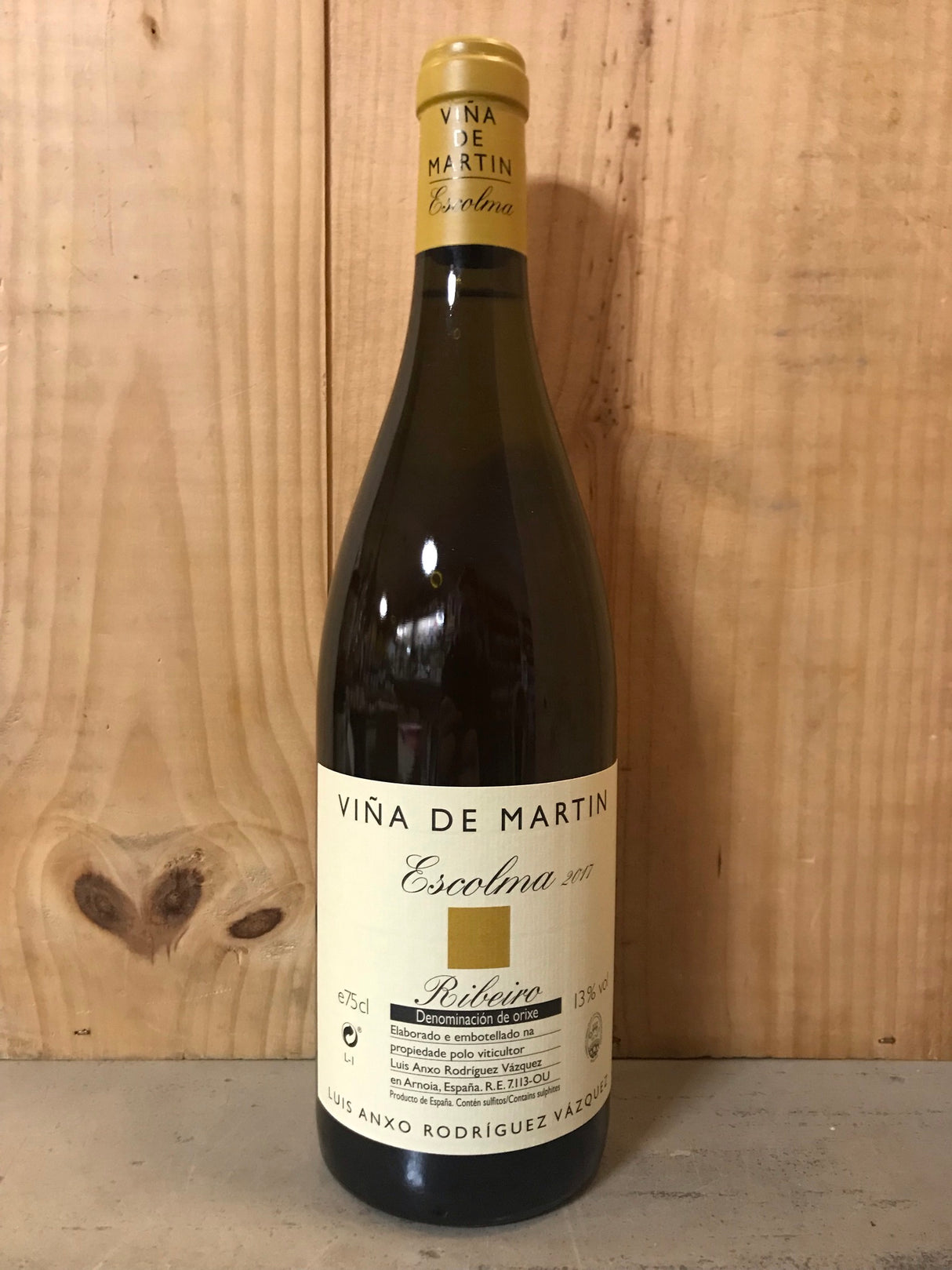 ANXO Luis Viña de Martin Escolma 2017 Ribeiro Espagne 75cl Blanc