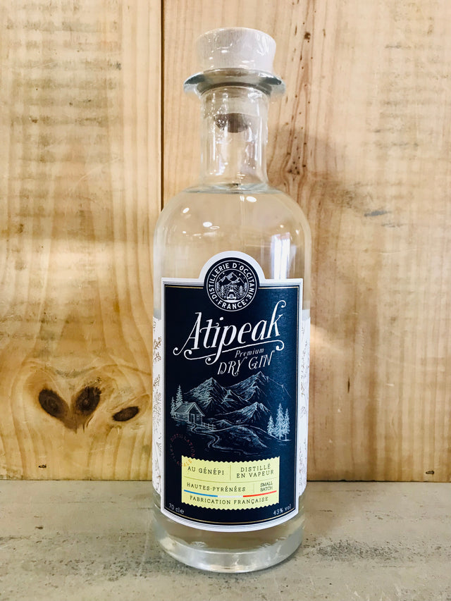 ATIPEAK Génépi Gin 43° 70cl Pays Toy, France