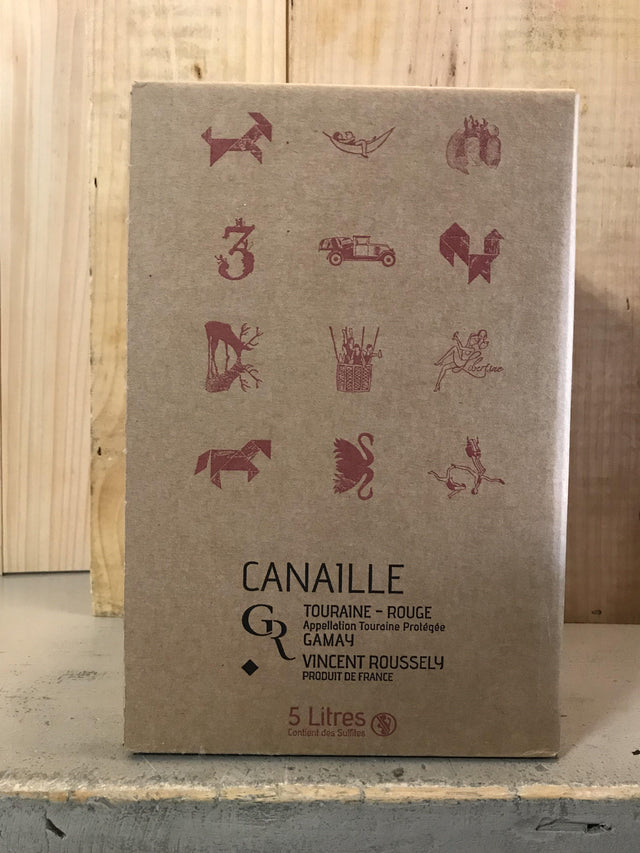 CLOS ROUSSELY Touraine Bag In Box 5L Rouge - Cave du Palais, 64000 Pau