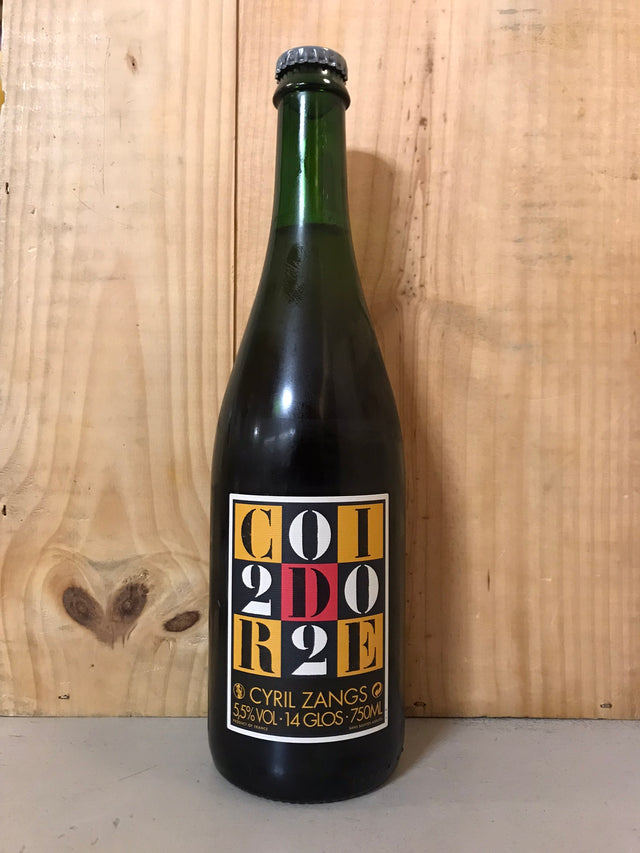 CYRIL ZANGS 2020 Cidre Normand Brut 5,5° 75cl Pays d'Auge
