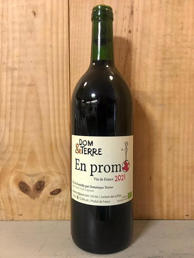 DOM&TERRE En Promo 2021 VdF (Corbières) 100cl Rouge