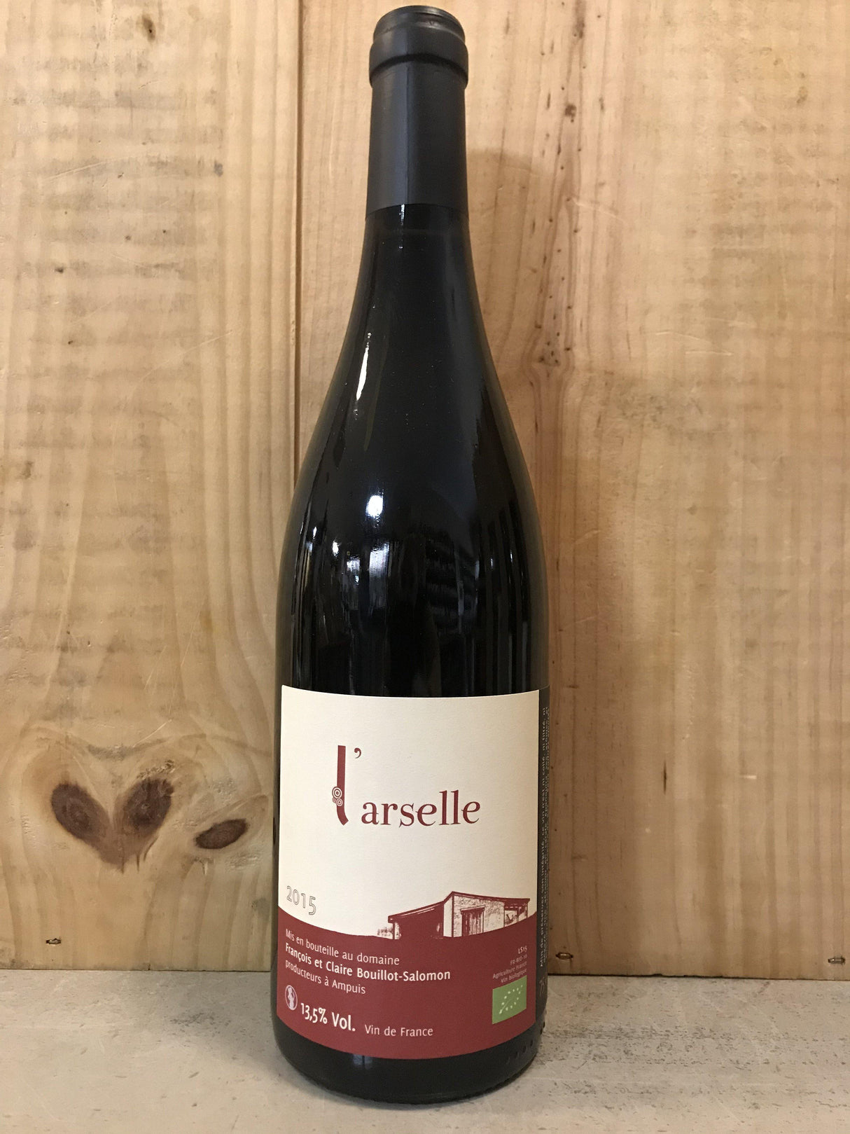FRANCOIS BOUILLOT SALOMON Arselle 2016 VdF (Rhône) 75cl Rouge - Cave du Palais, 64000 Pau