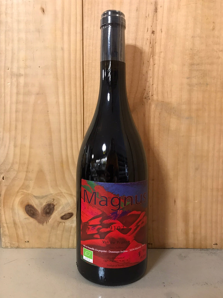 DOMINIQUE ANDIRAN Magnus 9102 Vin de Table Gers 75cl Rouge