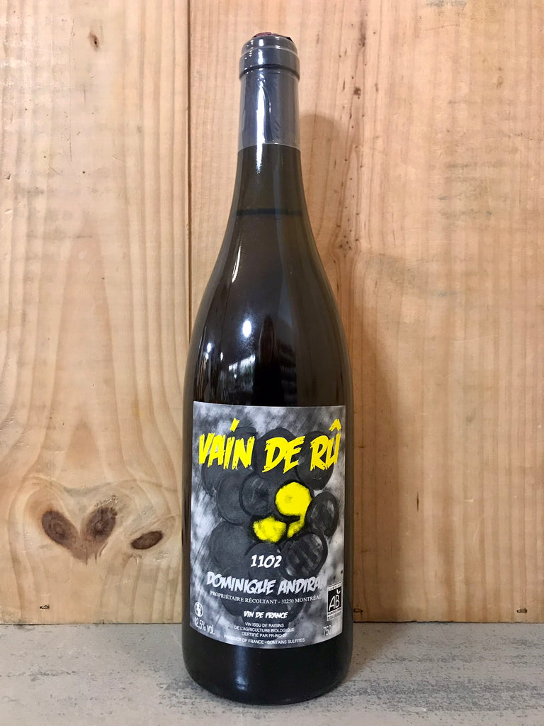 DOMINIQUE ANDIRAN Vain de Ru 1102 Vin de France Gers 75cl Blanc