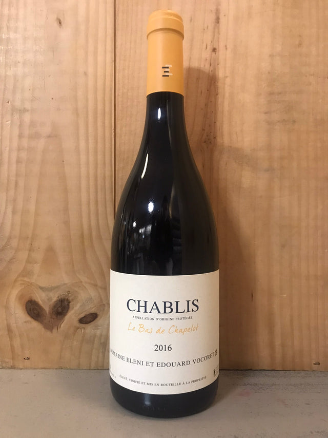 ELENI & EDOUARD VOCORET Chablis Le Bas de Chapelot 2016 75cl Blanc