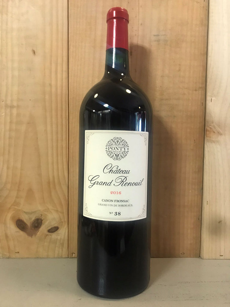GRAND RENOUIL 2016 Canon Fronsac 150cl Magnum Rouge