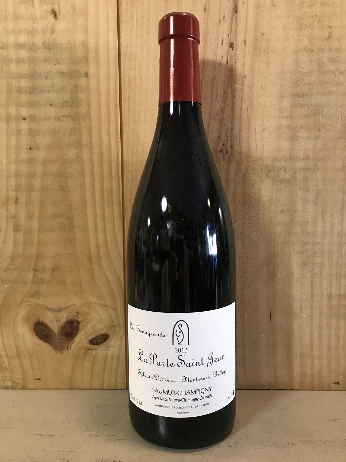 PORTE ST JEAN Beaugrands 2013 Saumur-Champigny 75cl Rouge - Cave du Palais, 64000 Pau