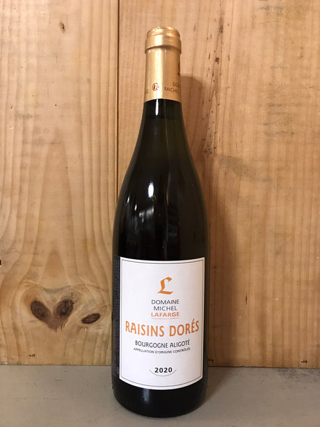 LAFARGE Michel Bourgogne Aligoté "Raisins Dorés" 2020 75cl Blanc