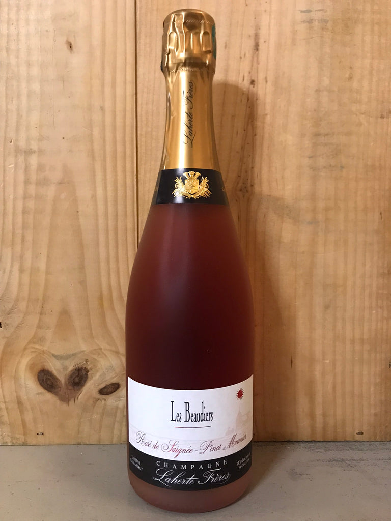 LAHERTE FRERES Rosé de Meunier Les Beaudiers Champagne Extra Brut 75cl Rosé