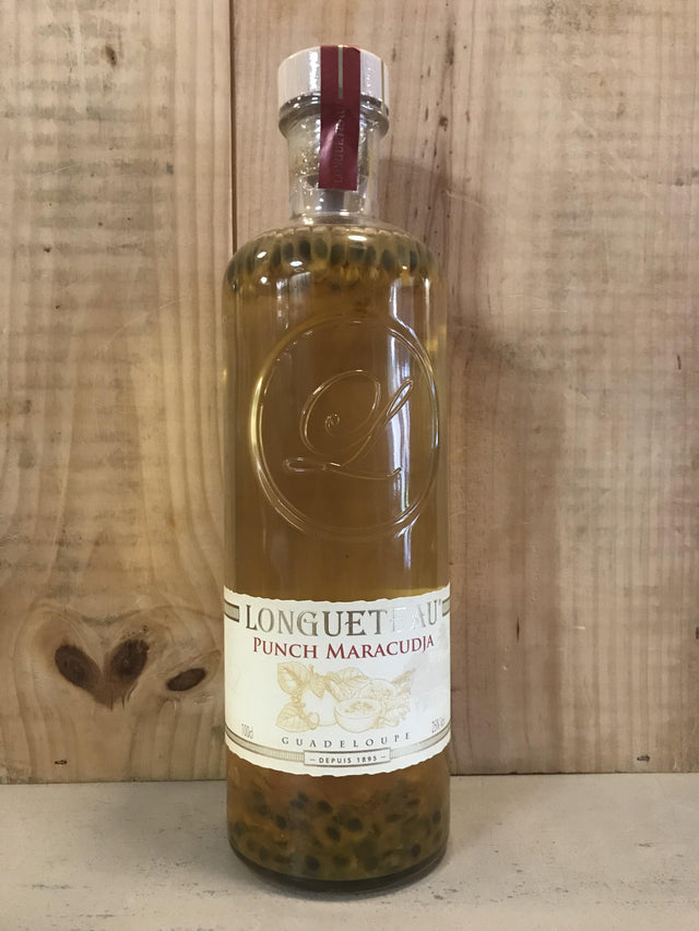 LONGUETEAU Punch Maracudja 25° 100cl Guadeloupe - Cave du Palais, 64000 Pau