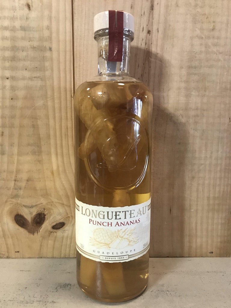 LONGUETEAU Punch Ananas 25° 100cl Guadeloupe - Cave du Palais, 64000 Pau